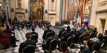 Un momento del discurso final del juez metido a político / FOTO: Eulogio García