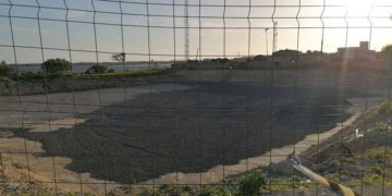 El "boquete" que denuncia Gil / FOTO: Adelante
