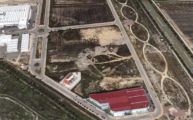 Parte de la parcela que se venderá para esta hidrogenera / FOTO: Google Maps