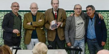 Presentando la obra en el Congreso Chiquito / FOTO: Eulogio García