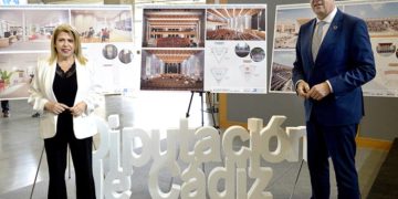 Presentando las recreaciones virtuales / FOTO: Ayto.