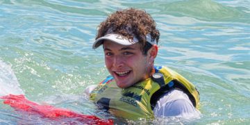 Nicoló Giuseppe Cassitta, el campeón en el agua / FOTO: Agustín Argüelles