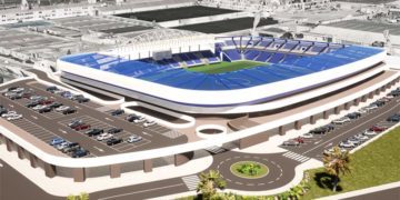 Otra recreación virtual del entorno del futuro estadio