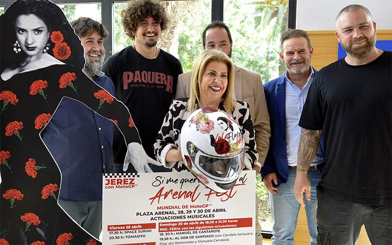 Arenal Fest le pondrá “banda sonora” al Gran Premio de Jerez, buscando “retener” a los moteros en la ciudad