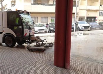 Una de las nuevas máquinas de la flamante contrata / FOTO: Ayto.