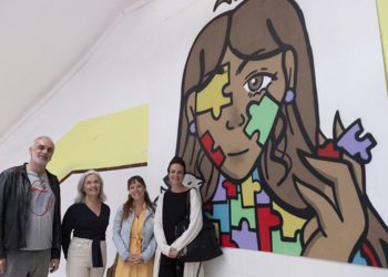 Mural en el IES Columela / FOTO: Ayto.