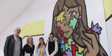 Mural en el IES Columela / FOTO: Ayto.
