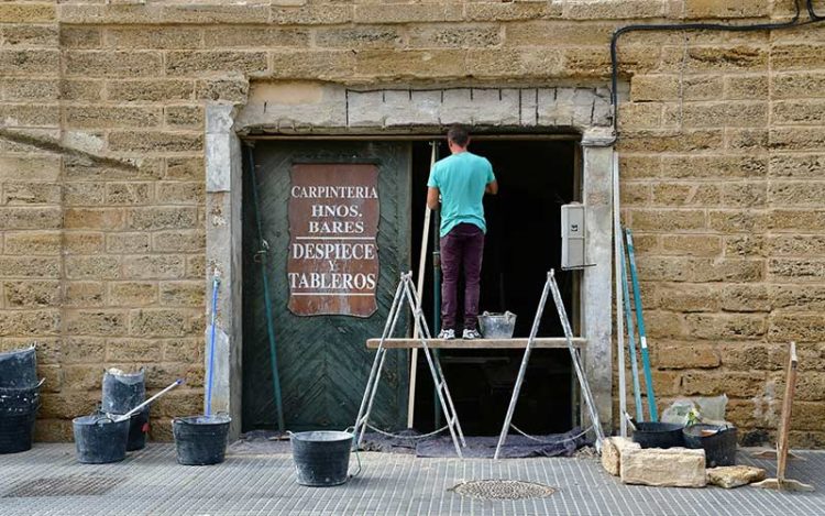 El sector de la construcción ha repuntado en estos meses / FOTO: Eulogio García