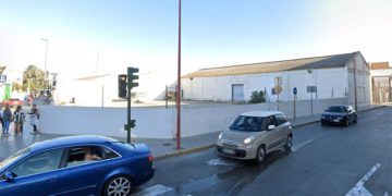 Detalle de la parcela en la que se ha fijado Podemos