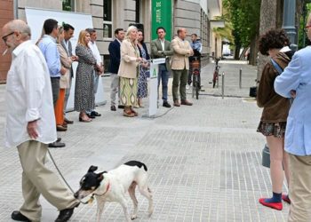Un momento de la lectura del manifiesto / FOTO: Eulogio García