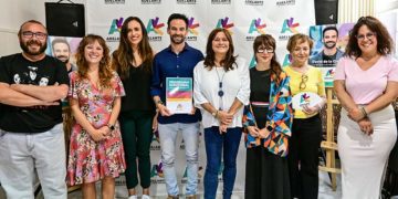 Presentando el programa en la sede de Adelante Andalucía / FOTO: Eulogio García