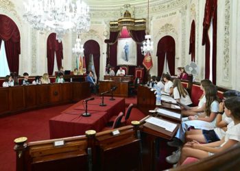 Un momento de la sesión plenaria / FOTO: Eulogio García