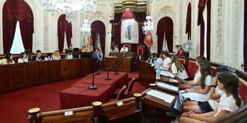 Un momento de la sesión plenaria / FOTO: Eulogio García