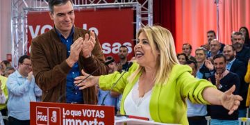 Un momento del mitin con la alcaldable de Jerez eufórica / FOTO: PSOE