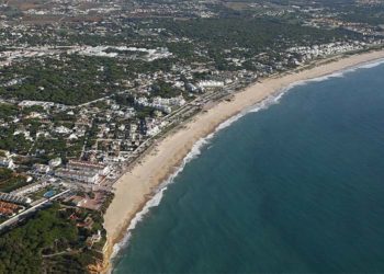 La Barrosa, a vista de pájaro / FOTO: Ayto.