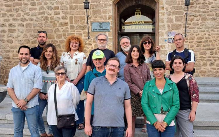 Ponce y Rodríguez con parte de la lista electoral / FOTO: Adelante