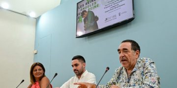 Presentando el ciclo en la Diputación / FOTO: Eulogio García