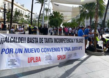 Una de las protestas de los sindicatos policiales durante el mandato / FOTO: Eulogio García