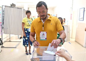 El todavía alcalde de Cádiz comienza a despedirse del cargo / FOTO: Eulogio García