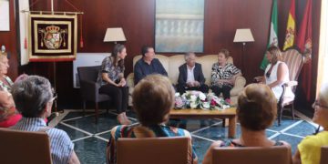 Un momento de la recepción en Alcaldía / FOTO: Ayto.