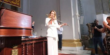 La izquierdista ya con el bastón de mando / FOTO: Ayto.