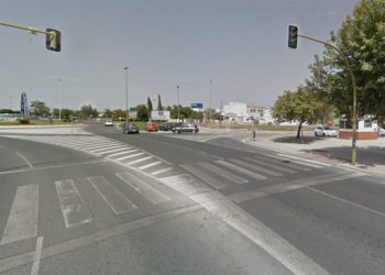 Entorno de la avenida Diputación donde ha ocurrido el fatal accidente