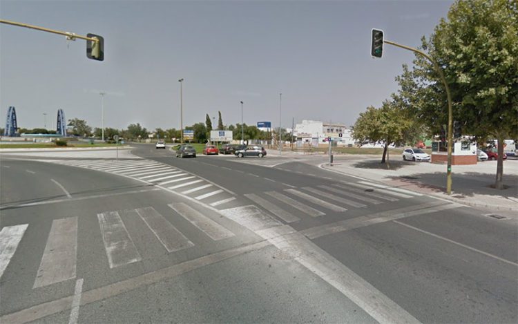 Entorno de la avenida Diputación donde ha ocurrido el fatal accidente