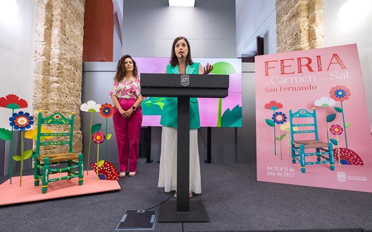 Presentando la Feria 2023 en la sala de prensa municipal / FOTO: Ayto.