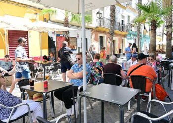 Terraza en la Viña, en la capital / FOTO: Eulogio García