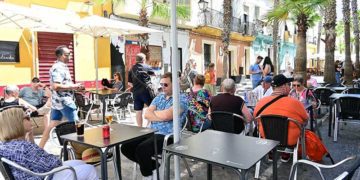 Terraza en la Viña, en la capital / FOTO: Eulogio García