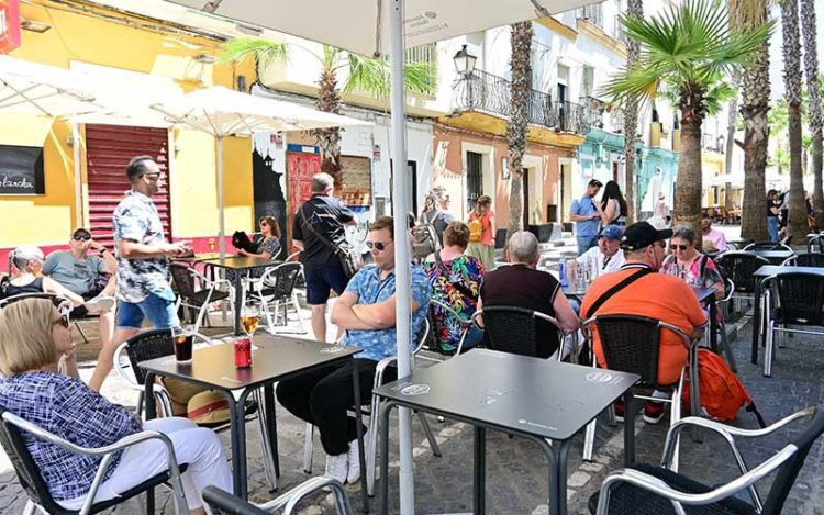 Terraza en la Viña, en la capital / FOTO: Eulogio García