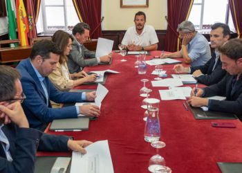 Un momento de la reunión de trabajo / FOTO: Ayto.