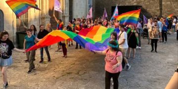 Una pasada marcha del Orgullo en El Puerto / FOTO: cedida