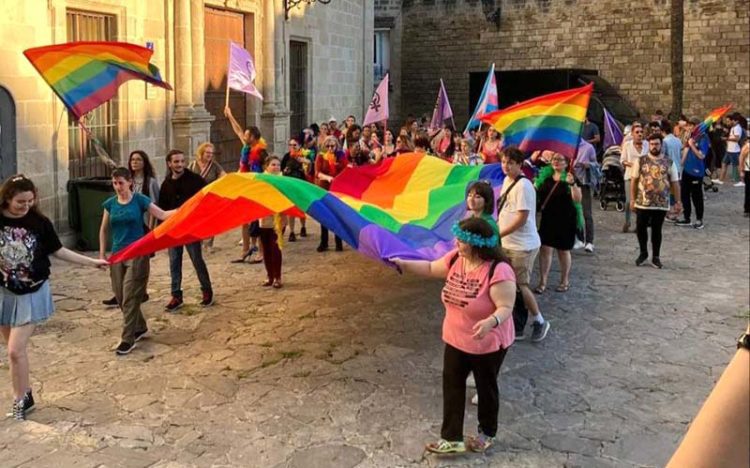 Una pasada marcha del Orgullo en El Puerto / FOTO: cedida