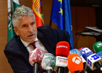 El ministro del Interior en una pasada comparecencia en Subdelegación / FOTO: Eulogio García