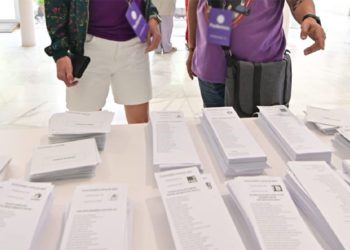 Papeletas en las recientes elecciones municipales / FOTO: Eulogio García