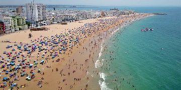 Estampa idílica de una de las playas roteñas / FOTO: Ayto.