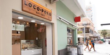 El local ya funcionando en la en la calle Higuereta