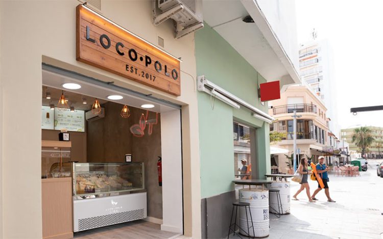 El local ya funcionando en la en la calle Higuereta