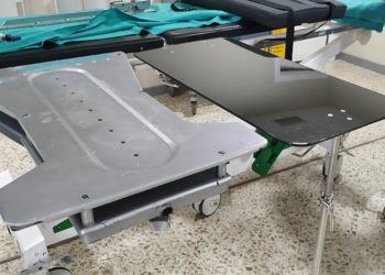 Primeros materiales ya en uso en el hospital gaditano / FOTO: CTA