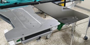 Primeros materiales ya en uso en el hospital gaditano / FOTO: CTA