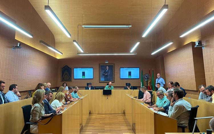 Un momento del primer pleno del mandato / FOTO: Ayto.