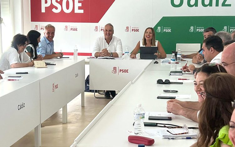 La Ejecutiva socialista provincial reunida tras las elecciones / FOTO: PSOE