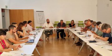 Un momento de la Mesa de Negociación de personal funcionario y laboral / FOTO: Ayto.