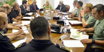 Un momento de la Junta Local de Seguridad / FOTO: Ayto.