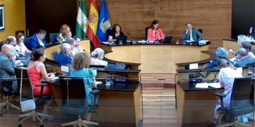 Un momento del pleno municipal de julio / FOTO: Ayto.