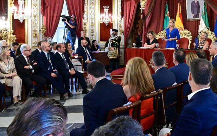 Un momento del reciente pleno de investidura / FOTO: Eulogio García