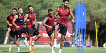 Vuelta a la rutina en El Rosal / FOTO: Cádiz CF
