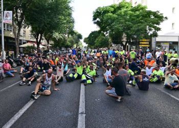 Una de las últimas protestas de la Coordinadora / FOTO: Eulogio García