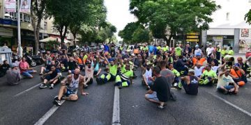 Una de las últimas protestas de la Coordinadora / FOTO: Eulogio García